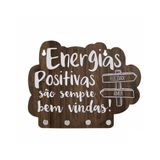 Porta-chaves &quot;energias Positivas&quot; - Kathavento