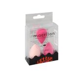 Macrilan Kit 3 Mini Esponjas Maquiagem Ej1-31