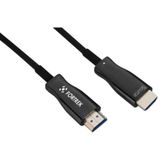 Cabo Hdmi Fibra Óptica 4k Fk781c 10m Fortrek