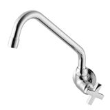 Torneira para Cozinha com Bica Móvel de Parede Meber 1183 C 22 BA Cromado