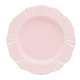 Kit 10 Pratos Fundos Soleil Blush Oxford Porcelana 24cm