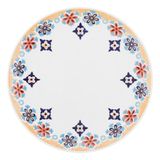 Kit 10 Pratos Rasos Coup Shanti Oxford Porcelana 28cm