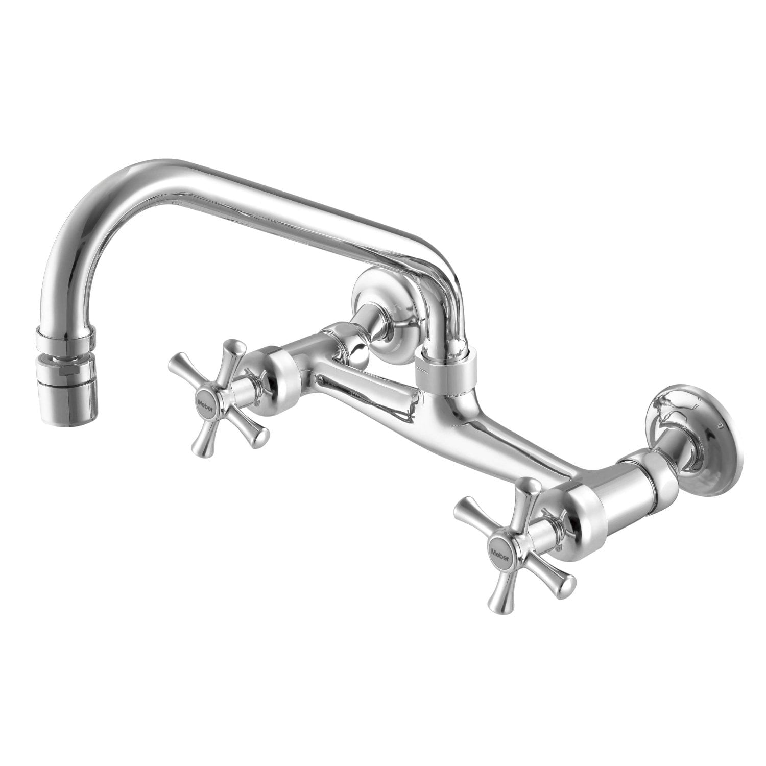 Misturador para Cozinha de Parede 3003 C 24 Tetra Meber Metais Cromado