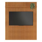 Painel Para Tv Ripado Riso 75 Polegadas Jcm Movelaria Cinamomo 2,07m