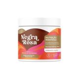 Máscara Capilar Nutrição Manteiga Para Crespas E Cacheadas 500g Negra Rosa