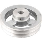 Polia Alumínio 2 Canais Perfil A 150mm Com Furo 3/4 Vonder