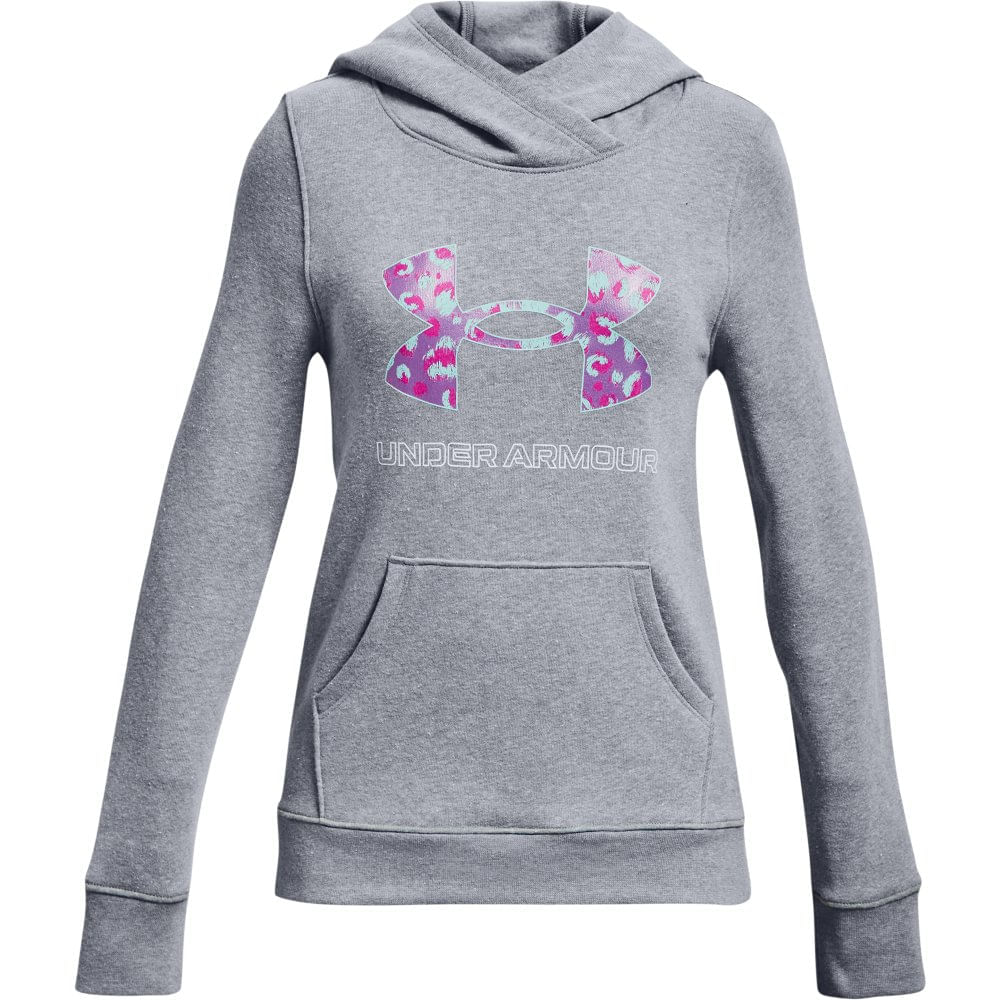 Moletom Infantil Feminino Rival Fleece Logo Hoodie