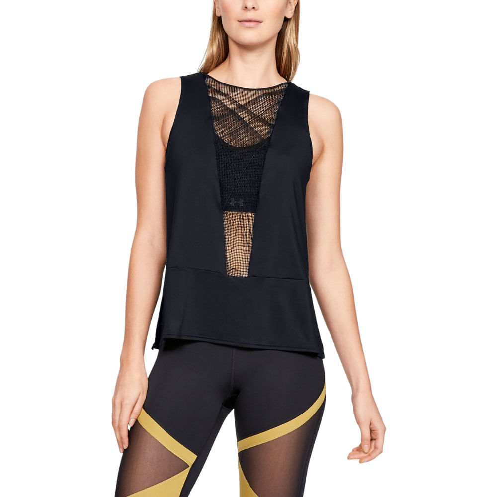 Regata De Treino Feminina Under Armour Misty Embroidery