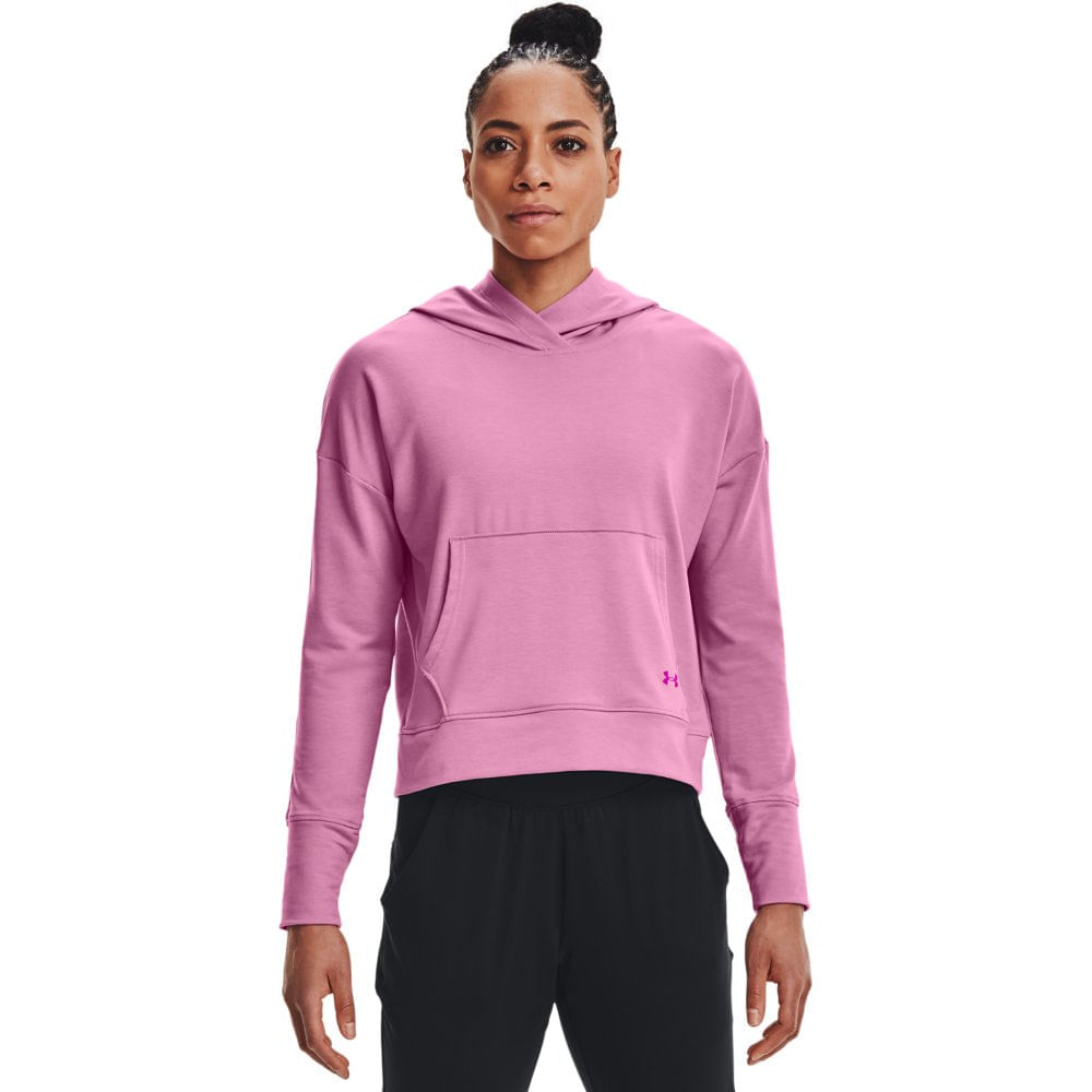 Moletom De Treino Feminino Under Armour Rival Terry Taped Hoodie