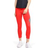 Legging De Treino Feminina Under Armour Rush Embossed Shine Graphic Crop