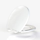 Assento Resina Oval Evolution para Louça Tupan Branco
