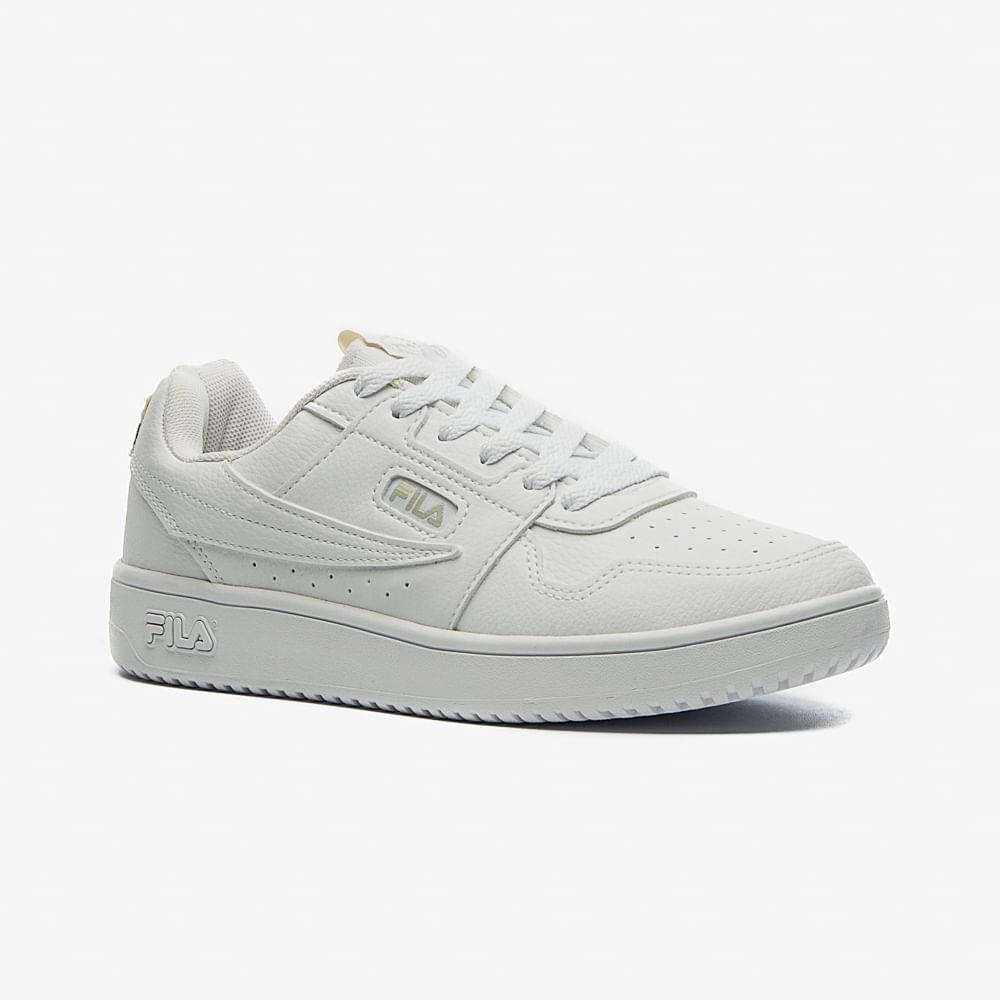 Tênis Feminino Casual Fila Acd Classic 1126468 Sola Reta Branco 38