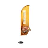 Wind Banner 3d Kit Completo Frango Assado Dupla Face