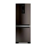 Geladeira Brastemp Inverse Frost Free 447l Com Smart Flow E Fresh Box Preta Bre57fe - 220v