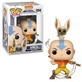 Boneco Funko Pop! Avatar - Aang With Momo