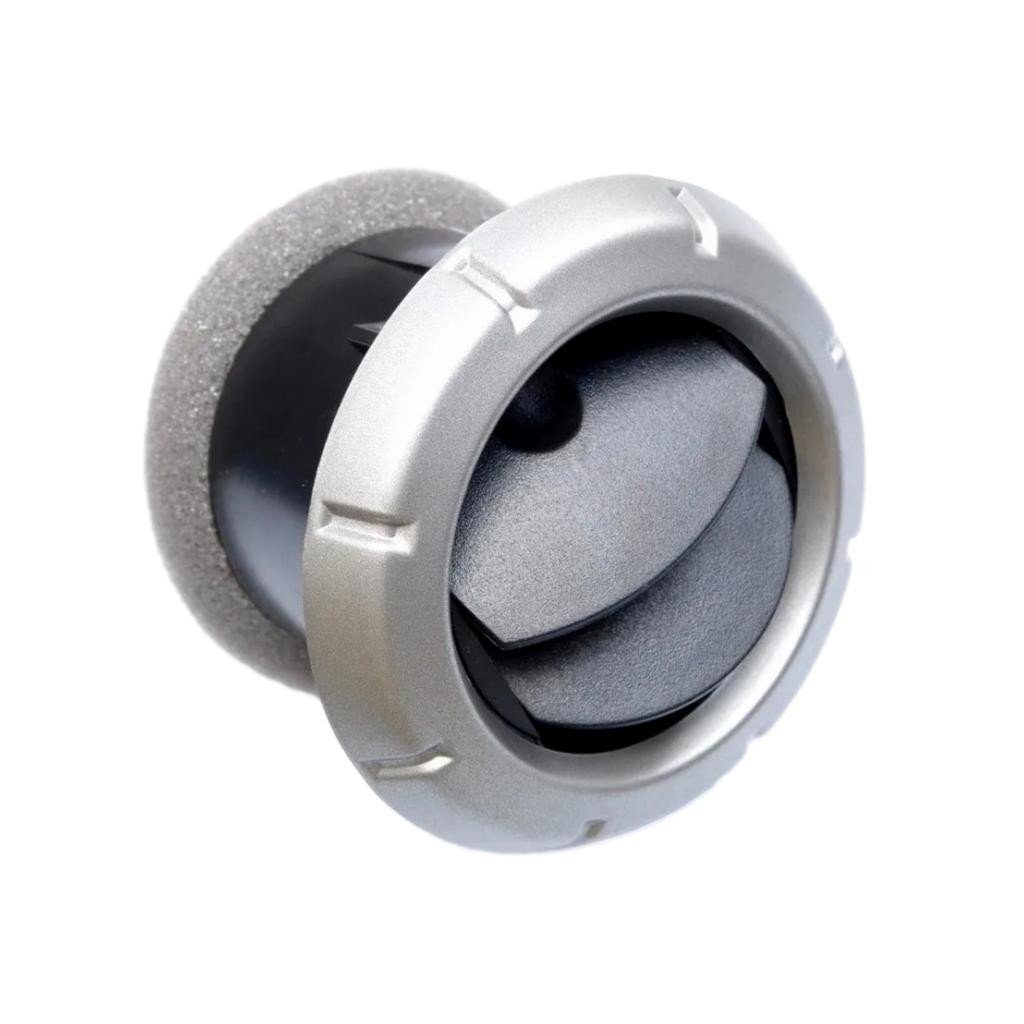 Kir Saída Difusor De Ar Central Lateral Ecosport 2008 2012 (4un) Prata