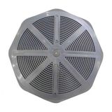Dispositivo Para Piscina Dreno De Fundo Grande Alta Vazão Abs Cinza - Encaixe 50mm