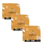 Kit 3cx Chá Mate Tostado – Orgânico (30 Sachês) – Campo Verde