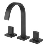 Misturador para Banheiro de Mesa 1878 Axiom Slim Preto Matt Meber