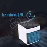 Mini Ar Condicionado Umidificador Portátil Air Cooler 3 Vel