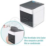 Mini Ar Condicionado Umidificador Portátil Air Cooler 3 Vel
