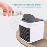 Mini Ar Condicionado Umidificador Portátil Air Cooler 3 Vel