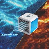 Mini Ar Condicionado Umidificador Portátil Air Cooler 3 Vel