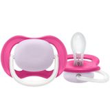 Chupeta Ultra Air Unitaria Lisa Menina 6-18m - Philips Avent