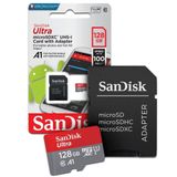 Cartão De Memoria 128gb Micro Sd Ultra 100mb/s C10 Sandisk