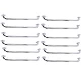 Alça Barra Apoio 70cm Suporte Anti Queda Kit 12 Uni Cadeirante Deficiente Gestante Idoso Banheiro Casa Box Inox Evita Acidentes