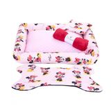 Kit Cama Pet Cachorro Ou Gato Minnie Tam: G 04 Peças