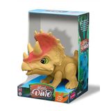 Brinquedo Pequeno Dinossauro Triceratops +3 Anos Bambola Brinquedos