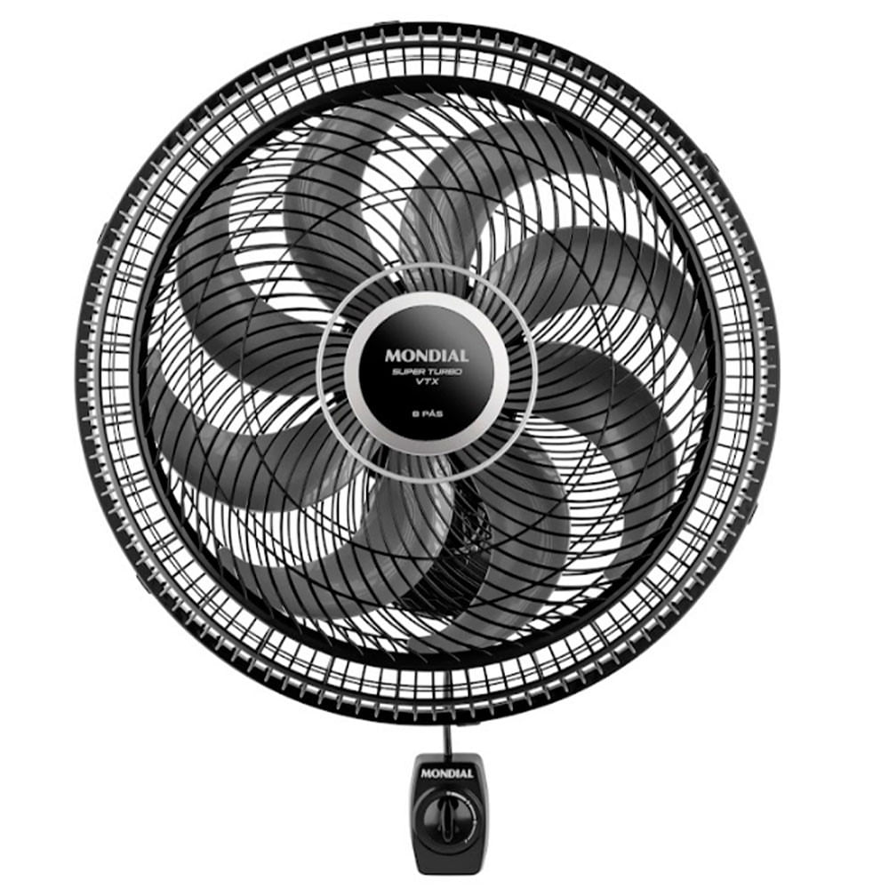 Ventilador De Parede Vtx-40p Super Turbo 40 Cm 8 Pás Mondial