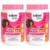 Kit Creme Pentear  Salon Line Ultra Volume 1kg - 2 Unidades