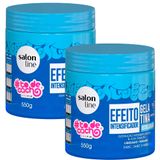 Kit Gelatina Salon Line To De Cacho Efeito Intensificador 550g - 2 Unidades