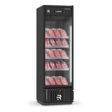 Expositor Vertical Para Carnes Refrimate 570 Litros Porta Vidro Preto 220v Vcca570pvb