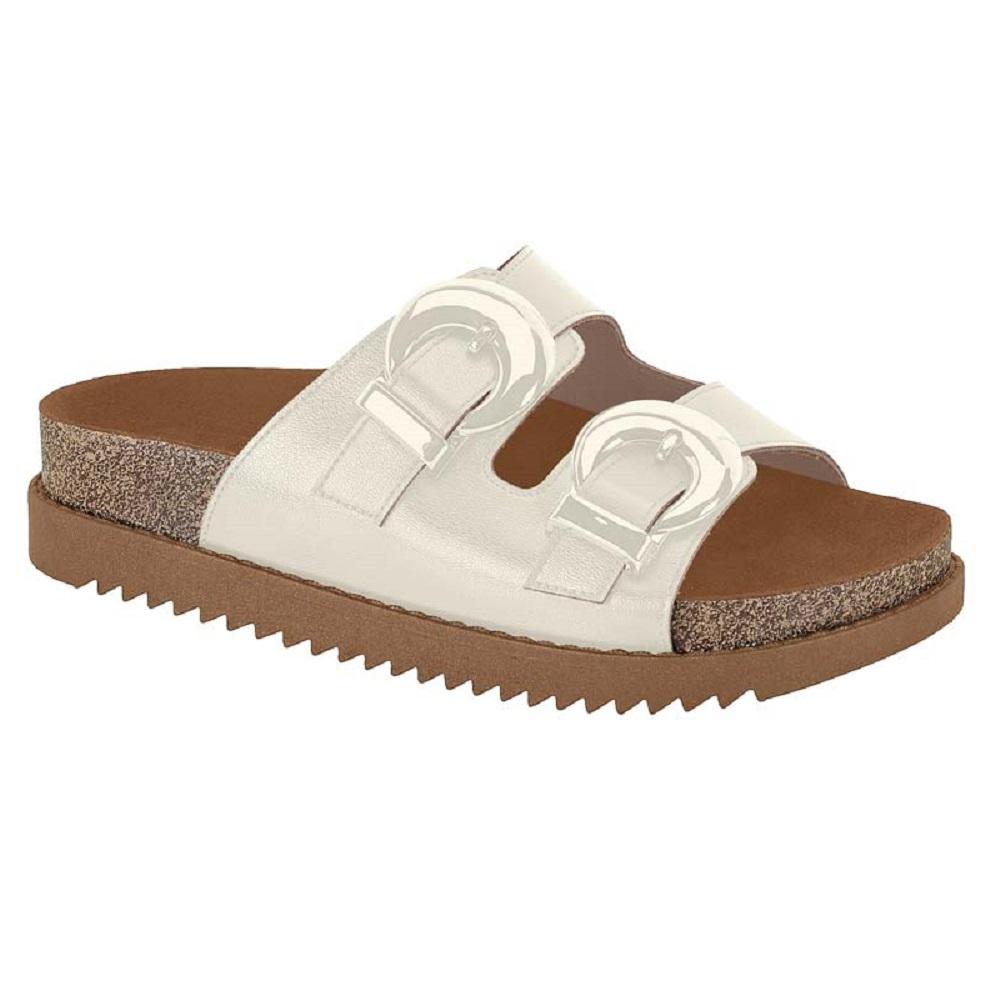 Sandalia Moleca Tratorada Ref 5500.103.9569 Branco Off 036