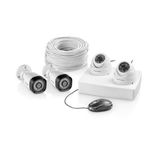 Kit Camera De Seguranca 4 Camera Dvr Ahd 4 Canais Multilaser