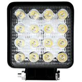 Farol Milha Led Agrícola Universal Auxiliar 4.2&quot; 48w Nino