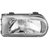 Farol Motorista Gol G2 95 A 99 Máscara Cinza Encaixe Cibie