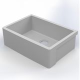 Cuba Akkor Farm Sink Ssm Estilo Fazenda 60x40x20cm - Branco