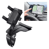 Suporte De Carro Suporte Para Celular Instrumento De Carro Rotação De 360°