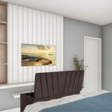 Recamier Baú Bélgica 90cm Solteiro Quarto Box Marrom