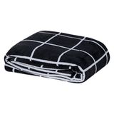 Manta Austin Casal Padrão 01 Peça - Preto