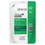 Shampoo Anticaspa Ds Vichy Dercos Cabelos Normais A Oleosos Refil 200g