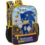 Mochila De Costas Escolar Infantil 16 Bionic Sonico Yepp