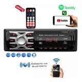 Aparelho Som Radio Automotivo Mp3 Bluetooth Usb Sd 6660 First Option