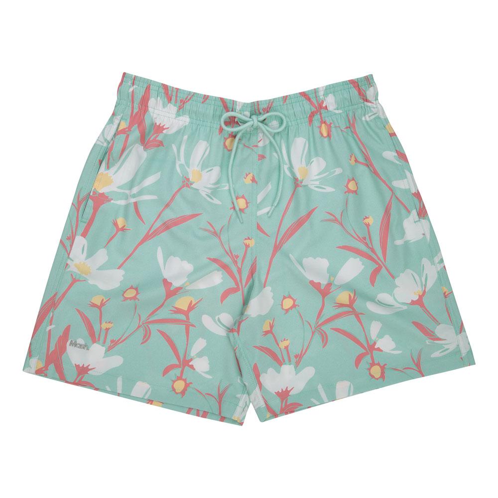 Shorts Estampado Nemesia Color Mash - Verde - P