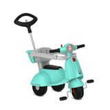Triciclo Banderetta Passeio E Pedal Turquesa Bandeirante