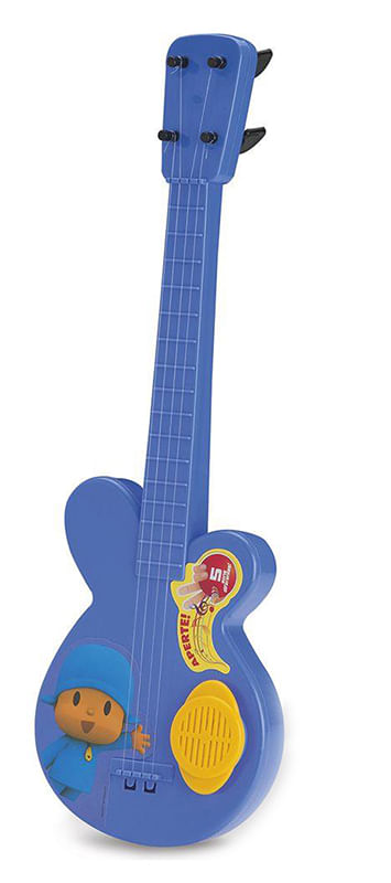 Guitarra Infantil Com Sons Pocoyo Cardoso Toys